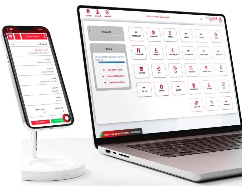 Imagen del Mockup de Billing
