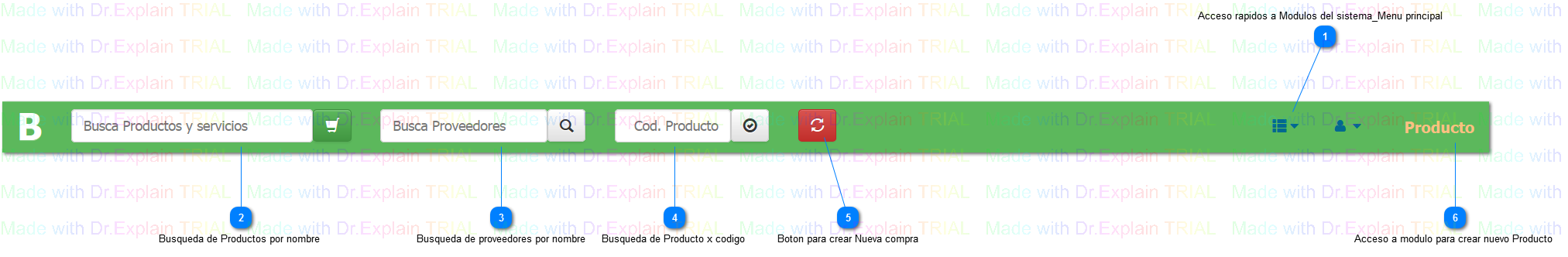Encabezado de Compras 